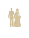 Bride & Groom Decor Wedding Topper Wedding cutout Wood cutouts #1220 - Multiple Sizes Available - Unfinished Wood Cutout Shapes