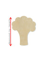 Broccoli Cutout wood blank Kitchen food blank food cutouts #1221 - Multiple Sizes Available - Unfinished Wood Cutout Shapes