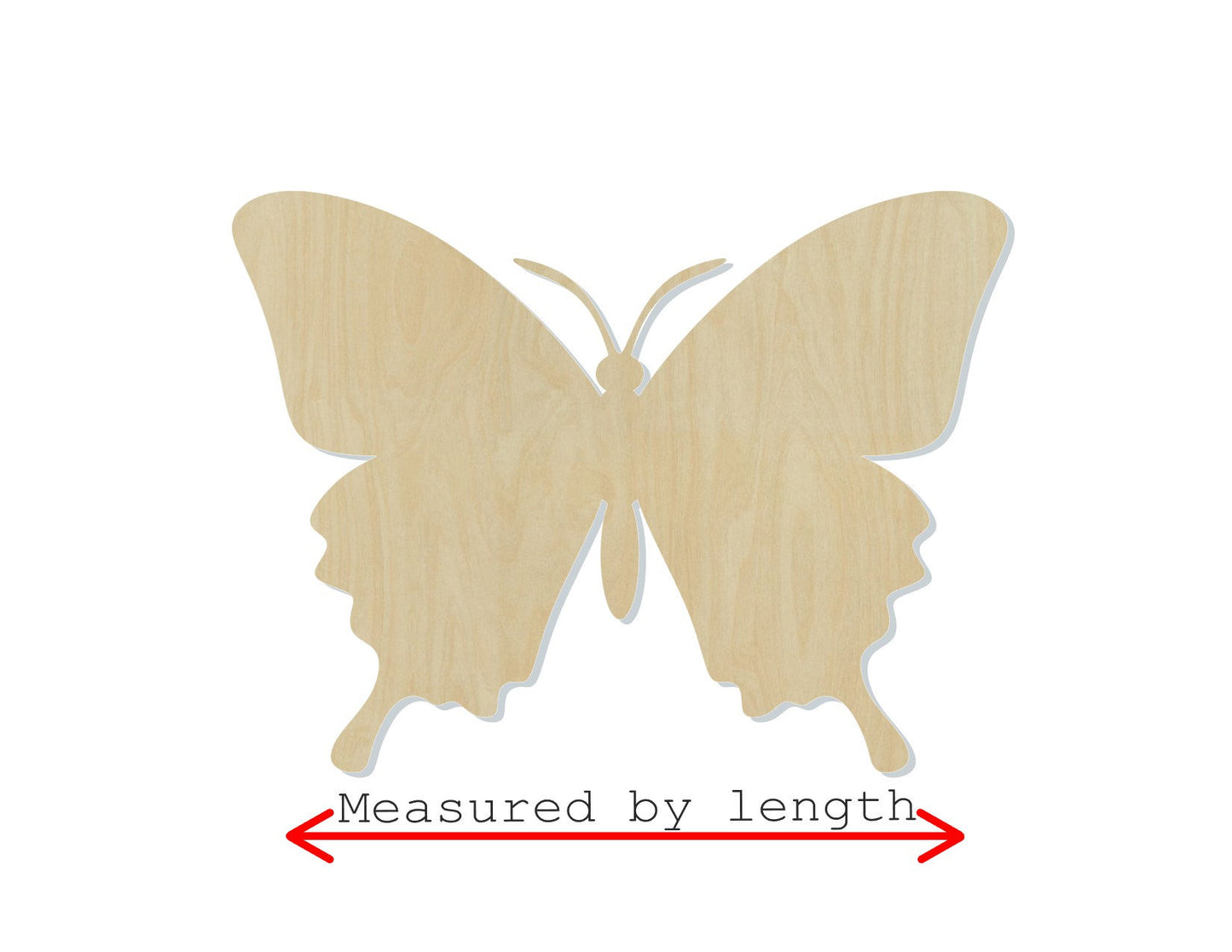 Butterfly Wood blank cutouts Garden Flowers Summertime spring time #1241 - Multiple Sizes Available - Unfinished Wood Cutout Shapes