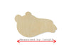 Camel Head Wood blank cutouts zoo animals animal cutouts #1248 - Multiple Sizes Available - Unfinished Wood Cutout Shapes