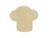 Chef Hat Wood blank cutouts kitchen decor DIY Paint #1284 - Multiple Sizes Available - Unfinished Cutout Shapes