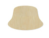 Bucket Hat Cutouts Clothing blanks Clothing DIY Paint kit Wood blanks #1305 - Multiple Sizes Available - Unfinished Cutout Shapes