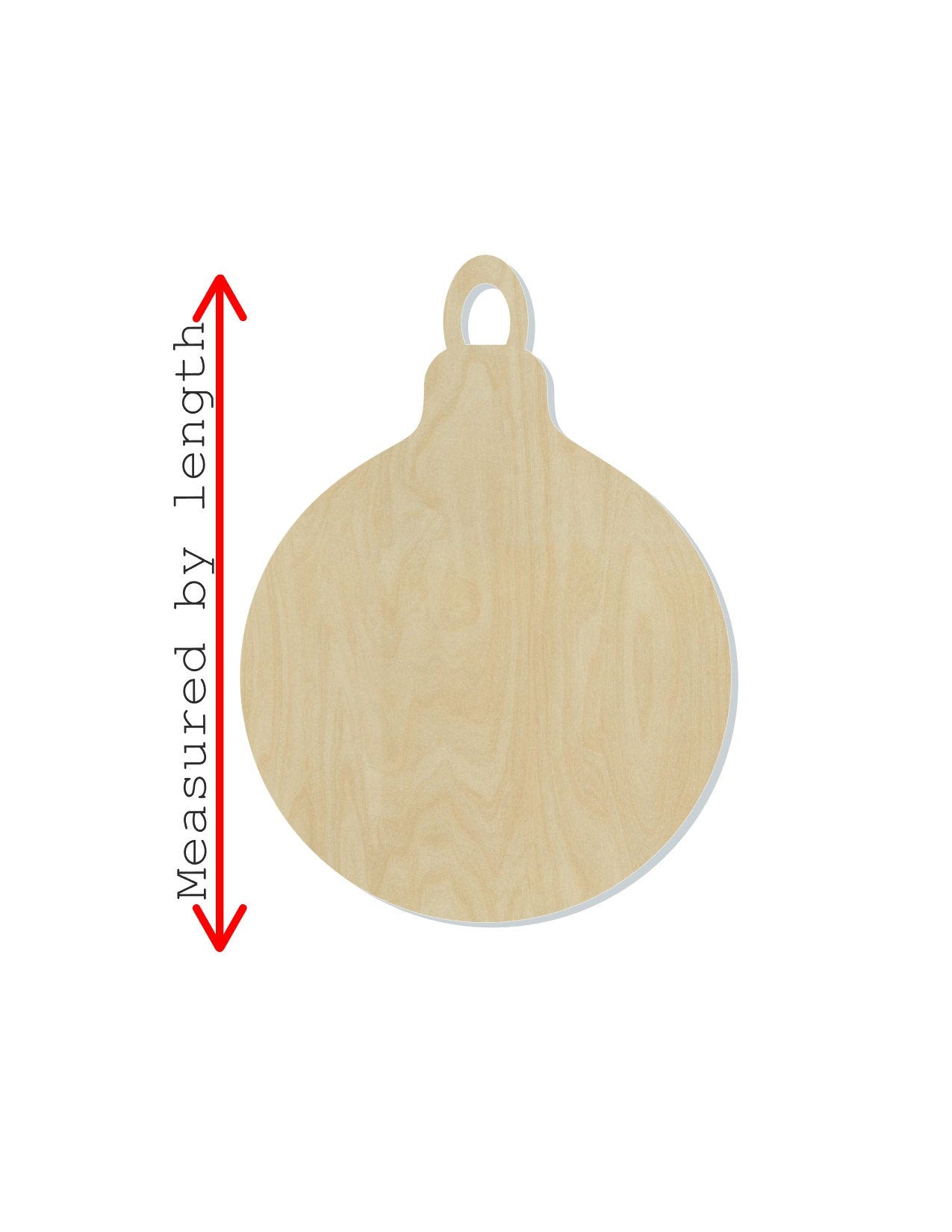 Christmas Ornament blank wood cutouts Christmas time Decorations Christmas Craft #1311 - Multiple Sizes Available - Unfinished Cutout Shapes