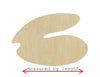 Clam cutout wood blanks Ocean Animals Sea creatures Paint yourself Paint kit DIY #1321 - Multiple Sizes Available - Unfinished Cutout Shapes