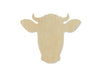 Cow Face Farm Animal cutouts wood blanks Ranch DIY Paint kit #1337 - Multiple Sizes Available - Unfinished Cutout Shapes