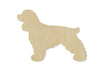 Cocker Spaniel Dog wood blank cutouts mans best friend animal cutouts DIY #1347 - Multiple Sizes Available - Unfinished Cutout Shapes
