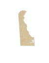 Delaware State wood blank cutouts State decor State craft DIY paint kit #1368 - Multiple Sizes Available - Unfinished Cutout Shapes