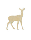 Doe Deer cutout wood blanks animal shapes animal cutouts zoo animals DIY #1382 - Multiple Sizes Available - Unfinished Cutout Shapes