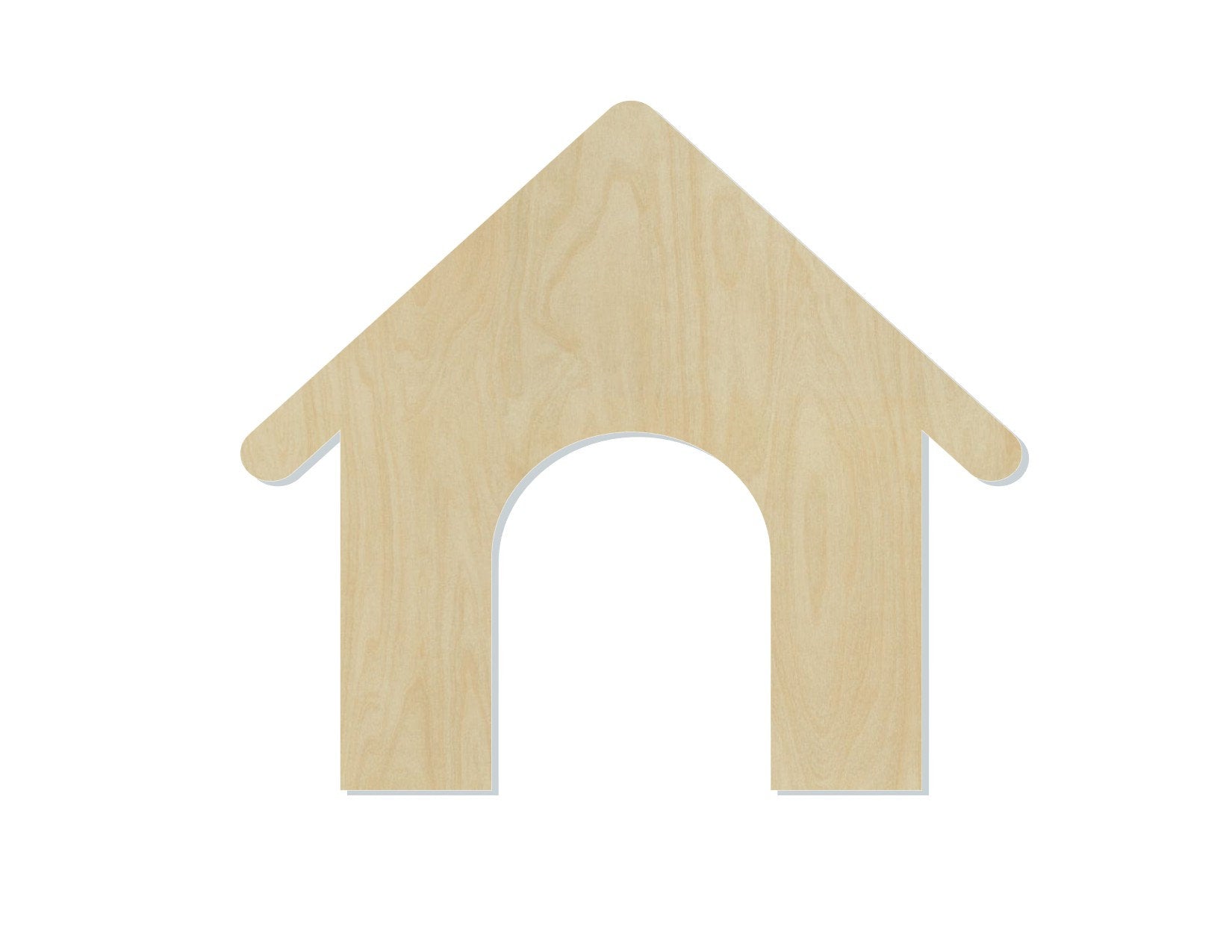 Dog House Dog cutout wood blanks Mans best friend DIY paint kit #1385 - Multiple Sizes Available - Unfinished Cutout Shapes