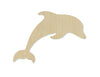 Dolphin cutout animal cutouts blank wood craft Sea animals ocean #1389 - Multiple Sizes Available - Unfinished Cutout Shapes