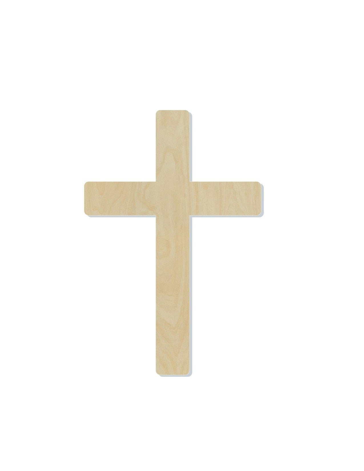 Cross wood cutouts religion church paint yourself DIY #1396 - Multiple Sizes Available - Unfinished Cutout Shapes
