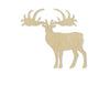 Elk Cutout Wood cutouts Hunting Cabin DIY Paint Kit Food cutouts #1440 - Multiple Sizes Available - Unfinished Cutout Shapes