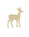 Fawn Deer wood cutouts animal cutouts wood blanks DIY paint kit #1455 - Multiple Sizes Available - Unfinished wood Cutout Shapes