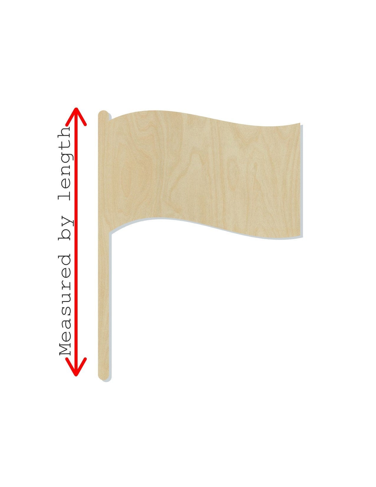 Flag wood cutouts American Flag Hero Pride DIY paint kit #1475 - Multiple Sizes Available - Unfinished Wood Cutout Shapes