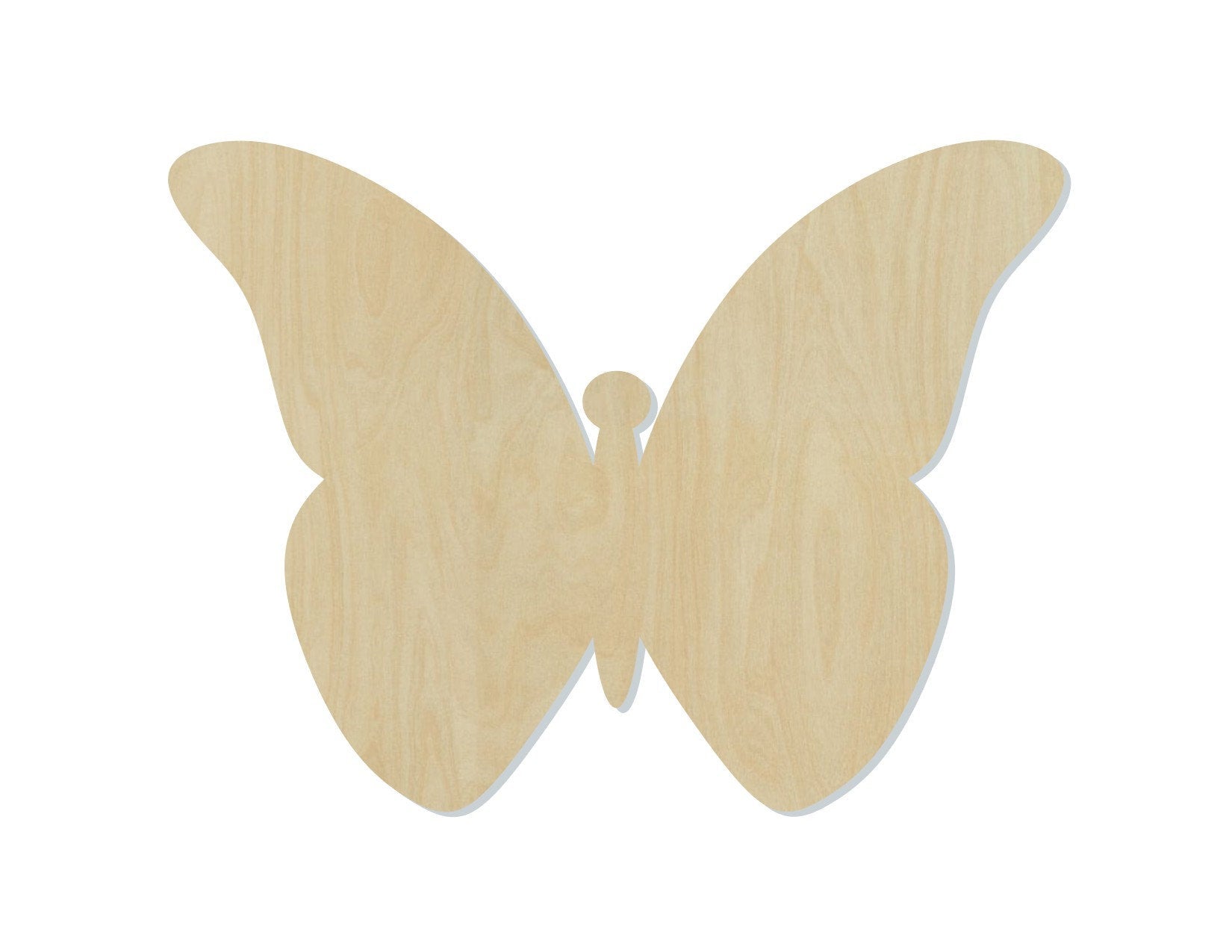 Flying Butterfly cutout wood cutouts Flying Garden Flowers animal cutouts #1485 - Multiple Sizes Available - Unfinished Wood Cutout Shapes