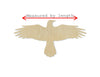 Flying Crow wood cutouts Birds animal cutouts DIY Paint kit #1486 - Multiple Sizes Available - Unfinished Wood Cutout Shapes