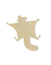 Flying Squirrel wood cutouts animal shapes animal cutouts DIY Paint kit #1496 - Multiple Sizes Available - Unfinished Wood Cutout Shapes