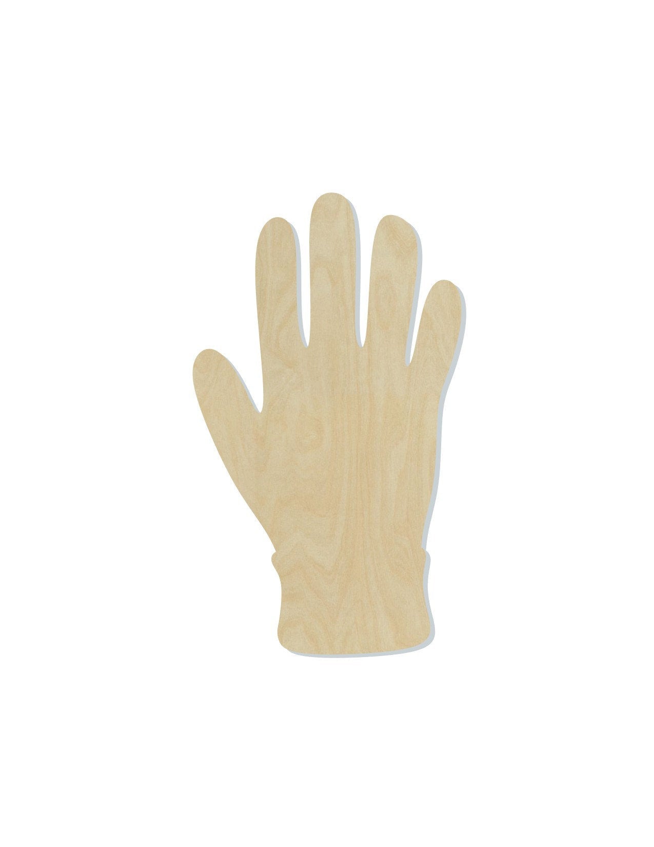 Glove wood cutouts Garden Glove flowers Household DIY Paint kit #1535 - Multiple Sizes Available - Unfinished Wood Cutout Shapes