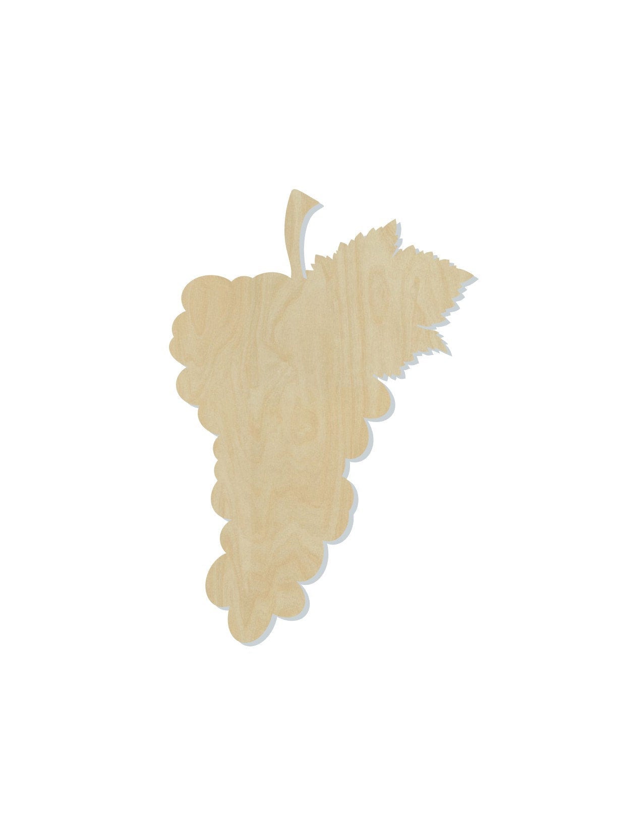 Grapes wood cutout Food Wine Kitchen Decor Grapes on vine DIY Paint kit #1551 - Multiple Sizes Available - Unfinished wood cutouts shapes