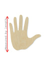 Hand wood cutouts Hello DIY paint kit Paint yourself #1582 - Multiple Sizes Available - Unfinished Cutout Shapes