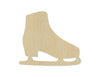 Ice Skate wood cutout wood shapes sports DIY Paint kit #1624 - Multiple Sizes Available - Unfinished Wood Cutouts Shapes