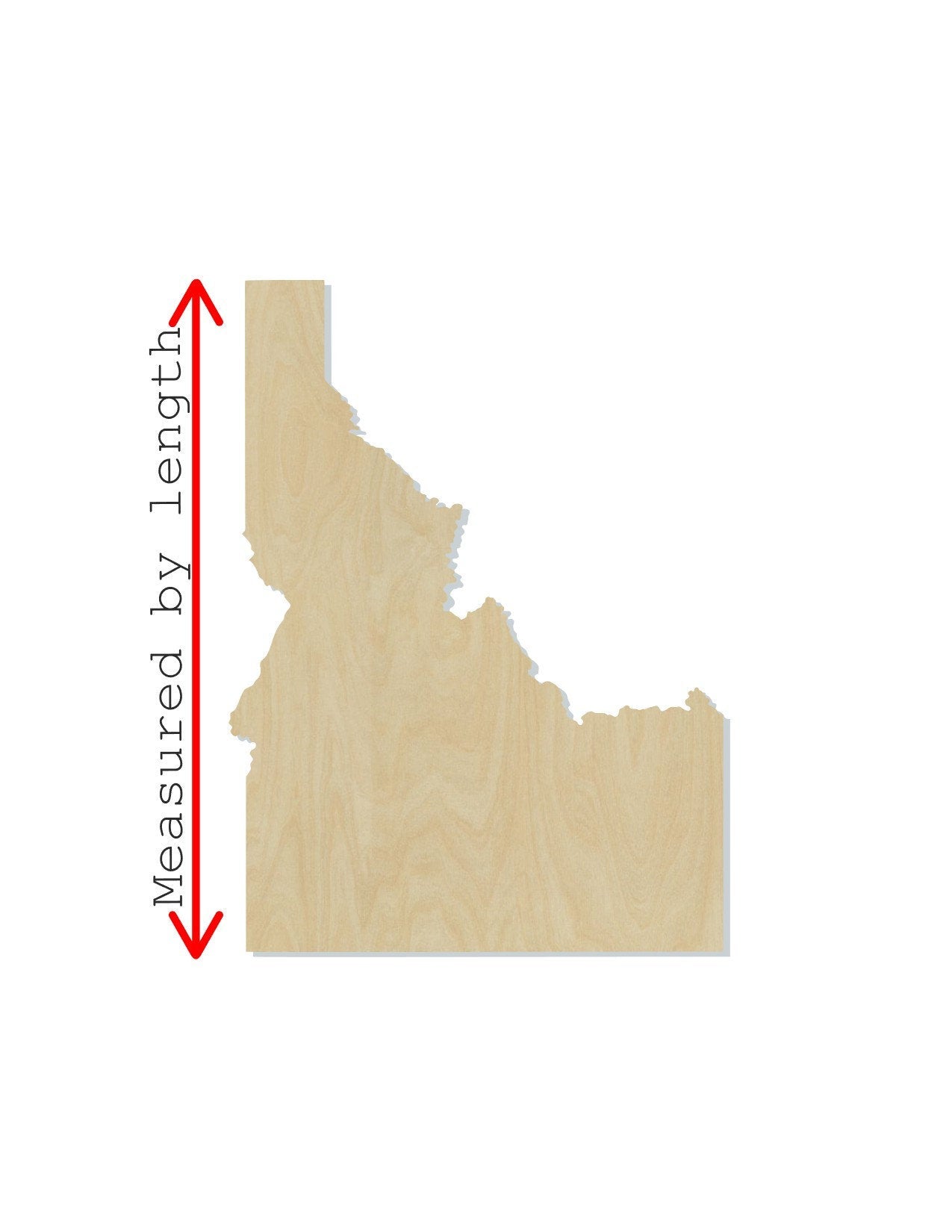 Idaho State wood cutout wood shapes State cutouts DIY Paint kit #1626 - Multiple Sizes Available - Unfinished Wood Cutouts Shapes
