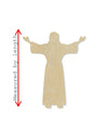 Jesus wood cutouts wood shapes Religion Religious DIY Paint kit #1643 - Multiple Sizes Available - Unfinished wood Cutout Shapes