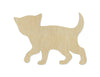 Kitten Wood cutouts wood shapes animal cutouts animal shapes DIY #1654 - Multiple Sizes Available - Unfinished Wood Cutout Shapes