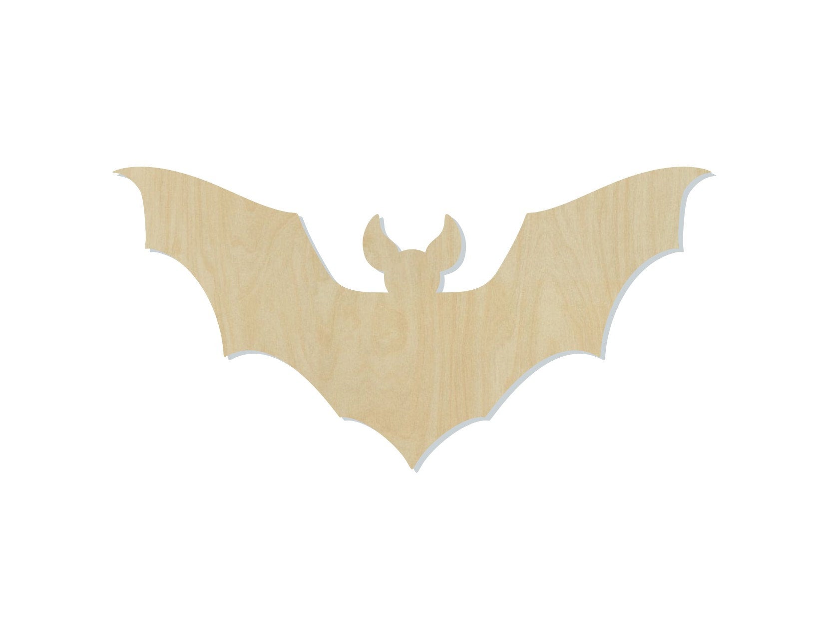 Bat wood cutouts wood shapes animal cutouts animal shapes Halloween DIY #1668 - Multiple Sizes Available - Unfinished Wood Cutout Shapes