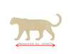 Leopard wood cutouts wood shapes animal cutouts animal shapes DIY Paint kit #1683 - Multiple Sizes Available - Unfinished Wood Cutout Shapes