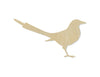 Magpie wood cutouts wood shapes Birds Bird cutouts DIY Paint kit #1714 - Multiple Sizes Available - Unfinished Wood Cutout Shapes