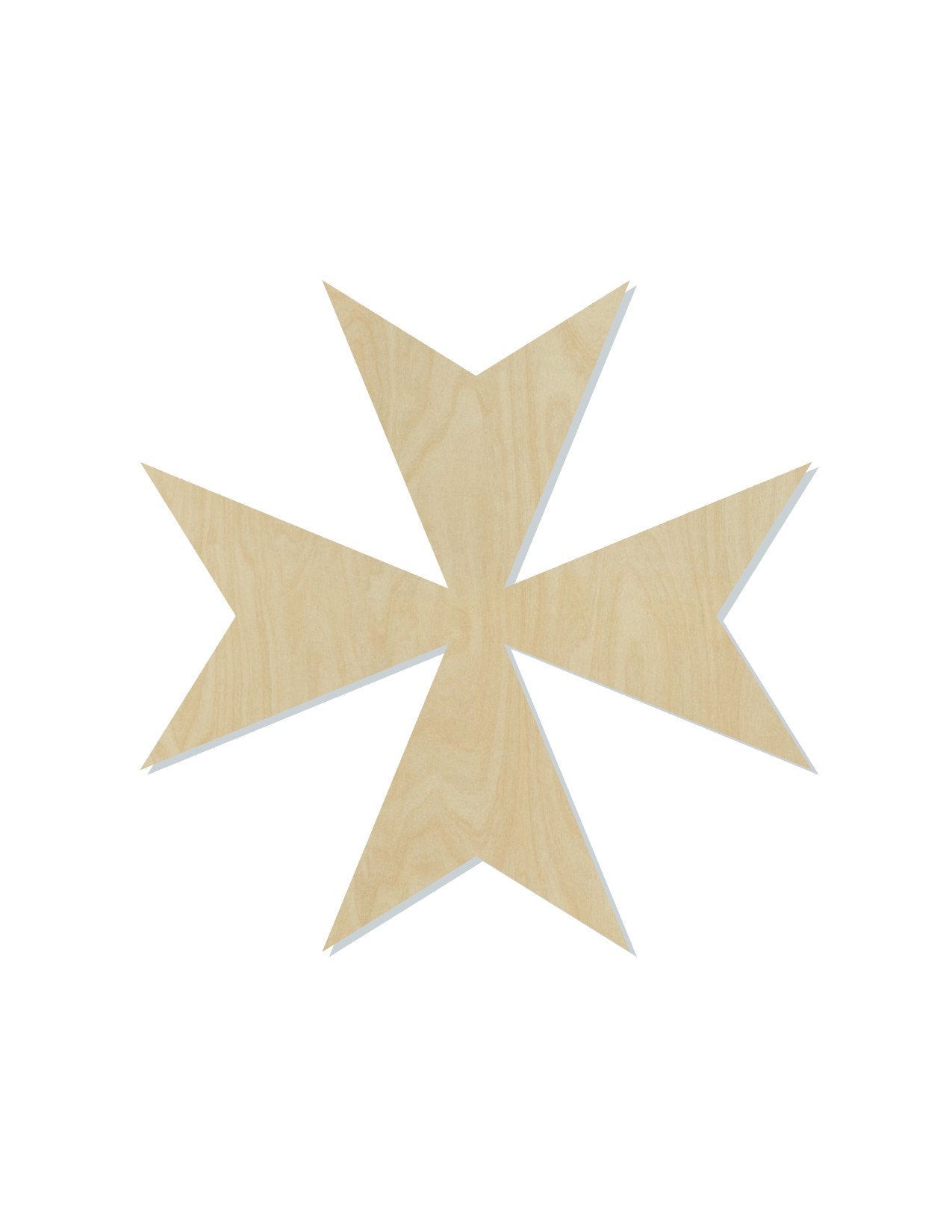 Maltese wood cutouts wood shapes DIY Paint kit #1718 - Multiple Sizes Available - Unfinished Wood Cutout Shapes