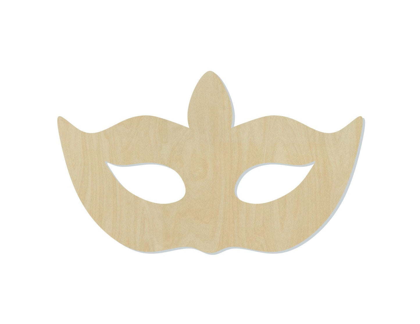Masquerade Mask wood shape wood cutouts Party DIY Paint kit #1731 - Multiple Sizes Available - Unfinished Wood Cutout Shapes