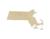 Massachusetts State wood shape wood cutouts State Cutouts DIY Paint kit #1732 - Multiple Sizes Available - Unfinished Wood Cutout Shapes