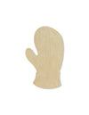 Mitten wood shape wood cutouts Snow Cold Glove DIY Paint kit #1749 - Multiple Sizes Available - Unfinished Wood Cutout Shapes