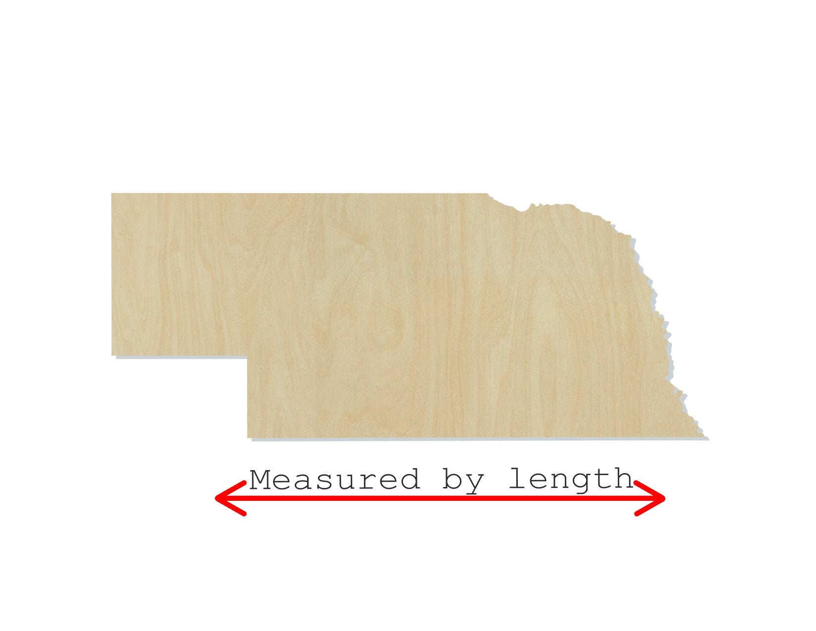 Nebraska State wood shape wood cutouts state cutouts DIY Paint kit #1775 - Multiple Sizes Available - Unfinished Wood Cutout Shapes