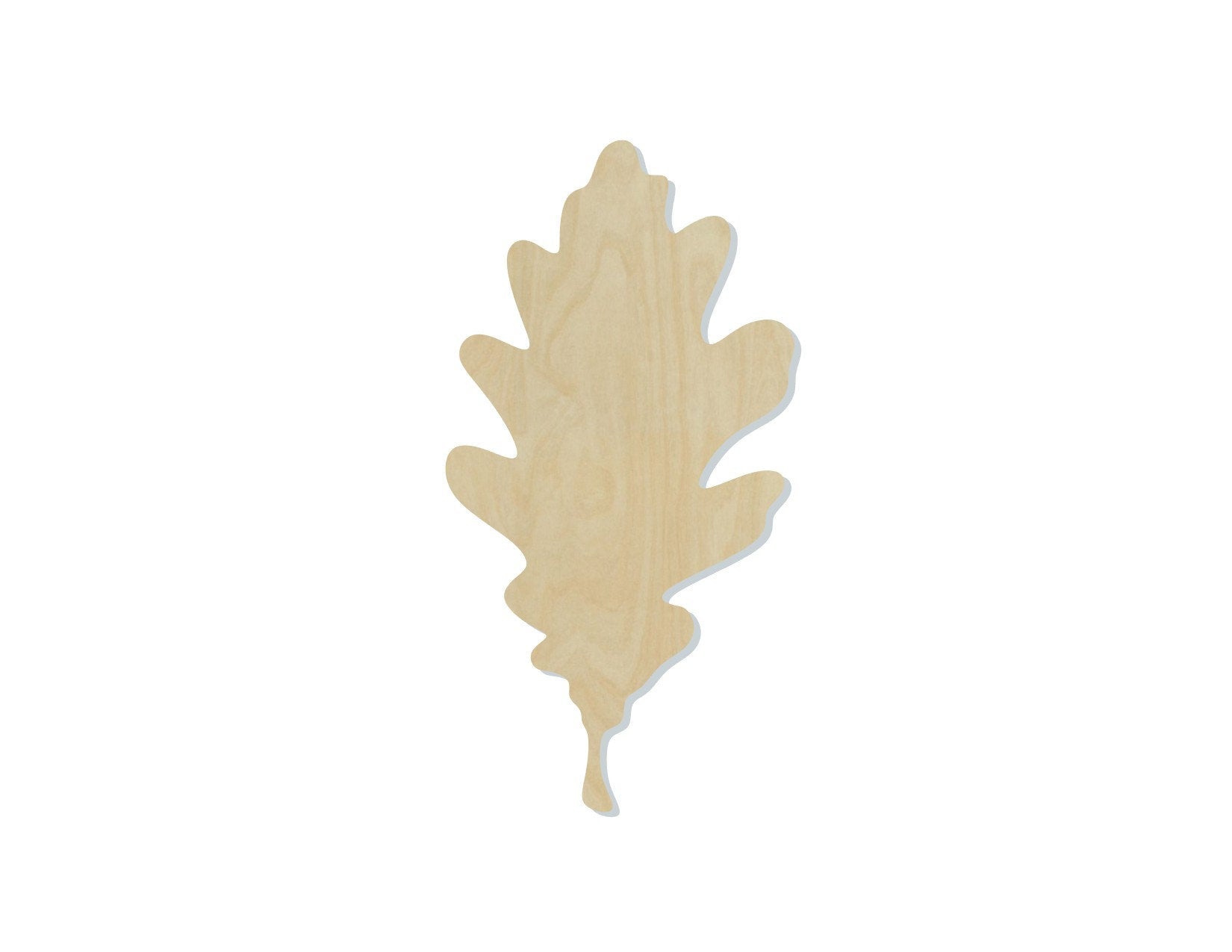 Oak Leaf wood shape wood cutouts Fall colors Fall leaves Fall time DIY #1790 - Multiple Sizes Available - Unfinished Wood Cutout Shapes