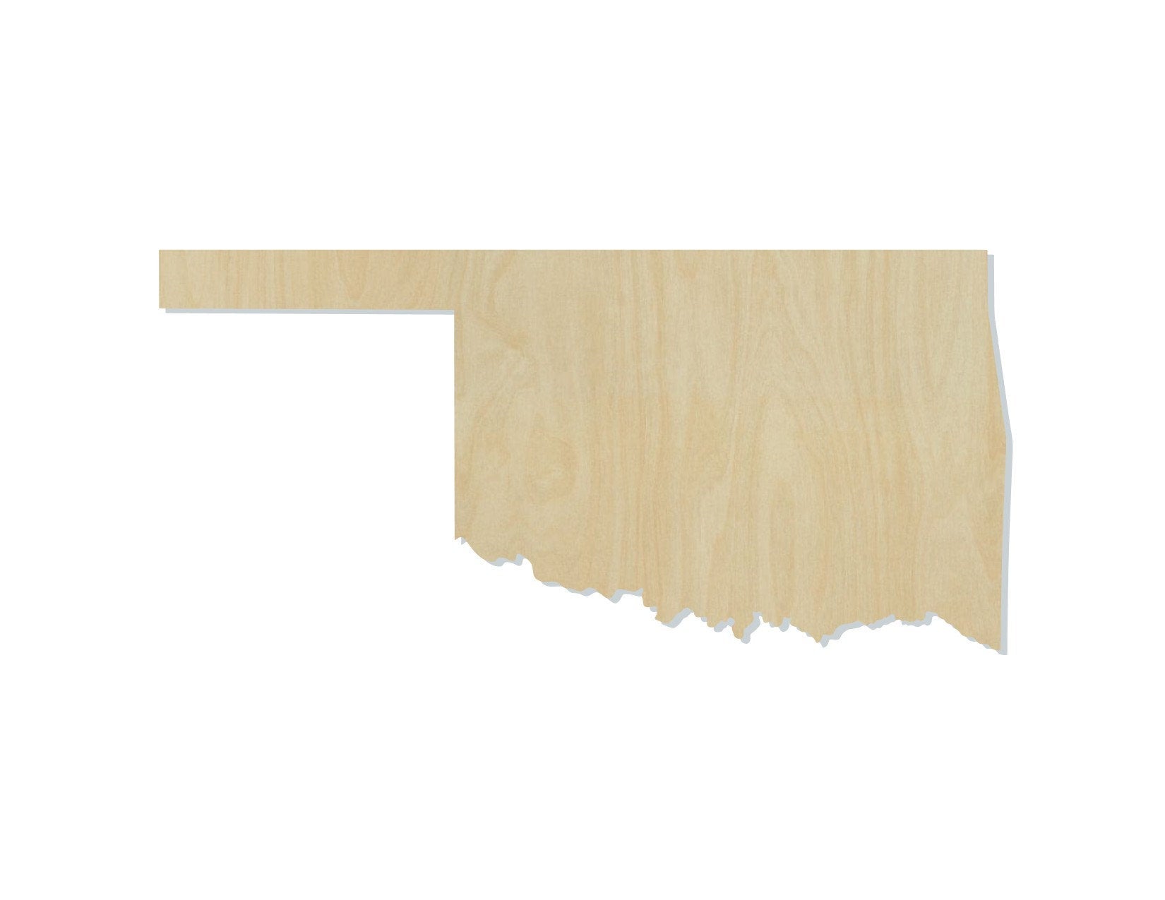 Oklahoma State wood shape wood cutouts State cutouts State shapes DIY #1797 - Multiple Sizes Available - Unfinished Wood Cutout Shapes