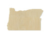 Oregon State wood shape wood cutouts State cutouts State Shapes DIY Paint #1803 - Multiple Sizes Available - Unfinished Wood Cutout Shapes