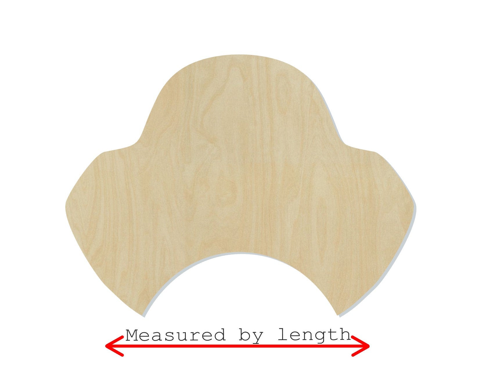 Pirate Hat wood shape wood cutouts DIY Paint kit #1856 - Multiple Sizes Available - Unfinished Wood Cutout Shapes