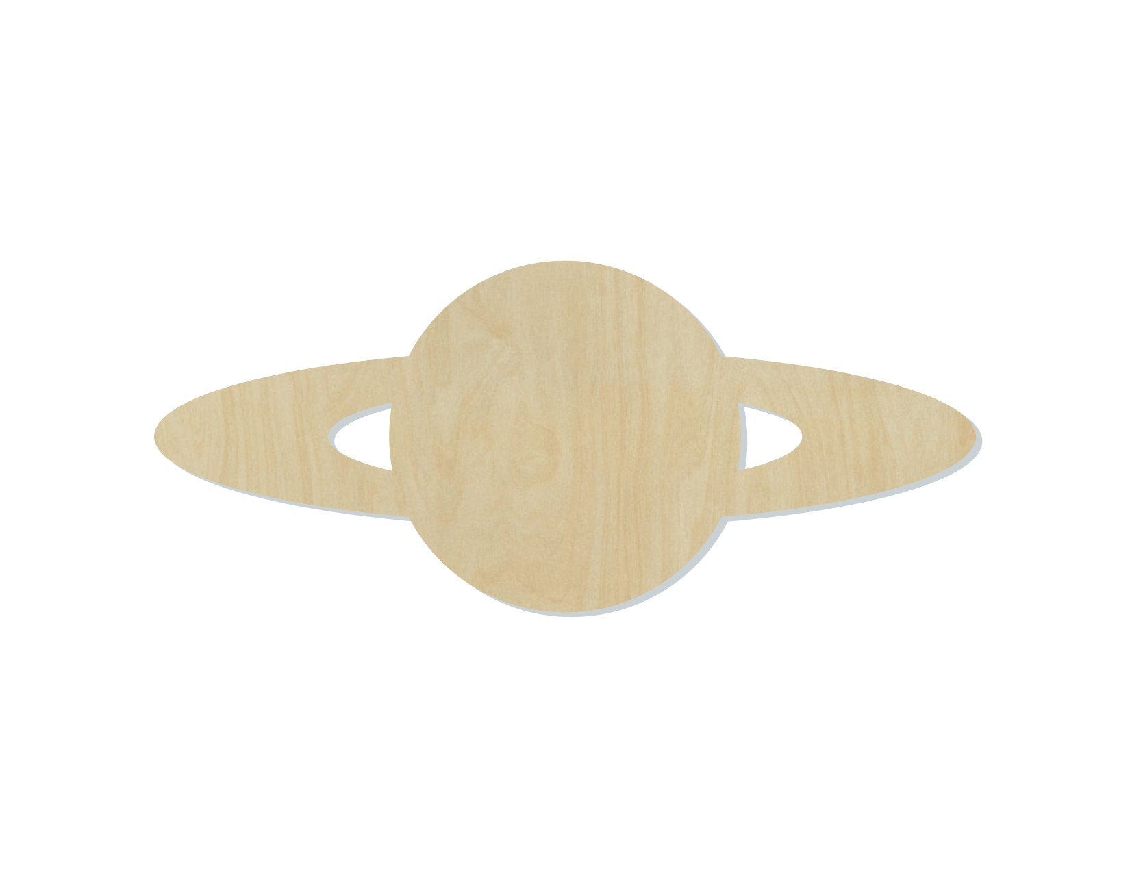 Planet wood shape wood cutouts DIY paint kit #1864 - Multiple Sizes Available - Unfinished Wood Cutout Shapes
