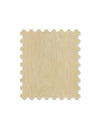 Postage Stamp wood shape wood cutouts DIY Paint Kit Mail #1881 - Multiple Sizes Available - Unfinished Wood Cutout Shapes