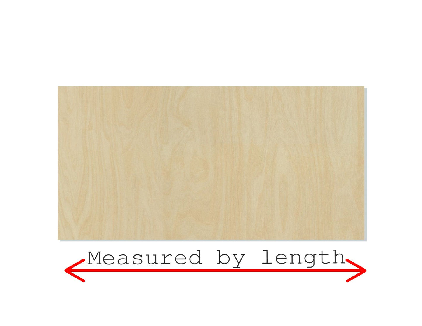 Rectangle wood shape wood cutouts Shape cutouts DIY Paint kit #1914 - Multiple Sizes Available - Unfinished Wood Cutout Shapes