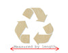 Recycle Symbol wood shape wood cutouts Earth Day Clean DIY Paint kit #1915 - Multiple Sizes Available - Unfinished Wood Cutout Shapes