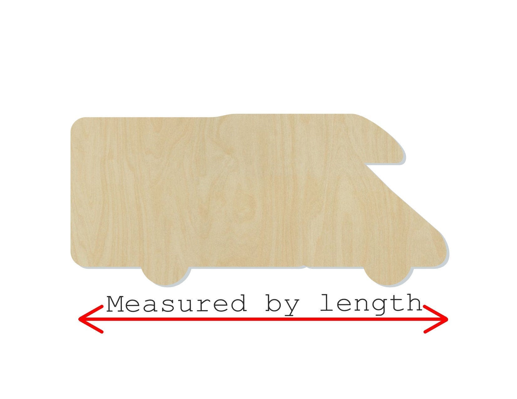 RV wood shape wood cutouts Camping DIY Paint kit #1945 - Multiple Sizes Available - Unfinished Wood Cutout Shapes