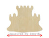 Sand Castle wood shape wood cutouts Beach Ocean Play DIY Paint kit #1952 - Multiple Sizes Available - Unfinished Wood Cutout Shapes