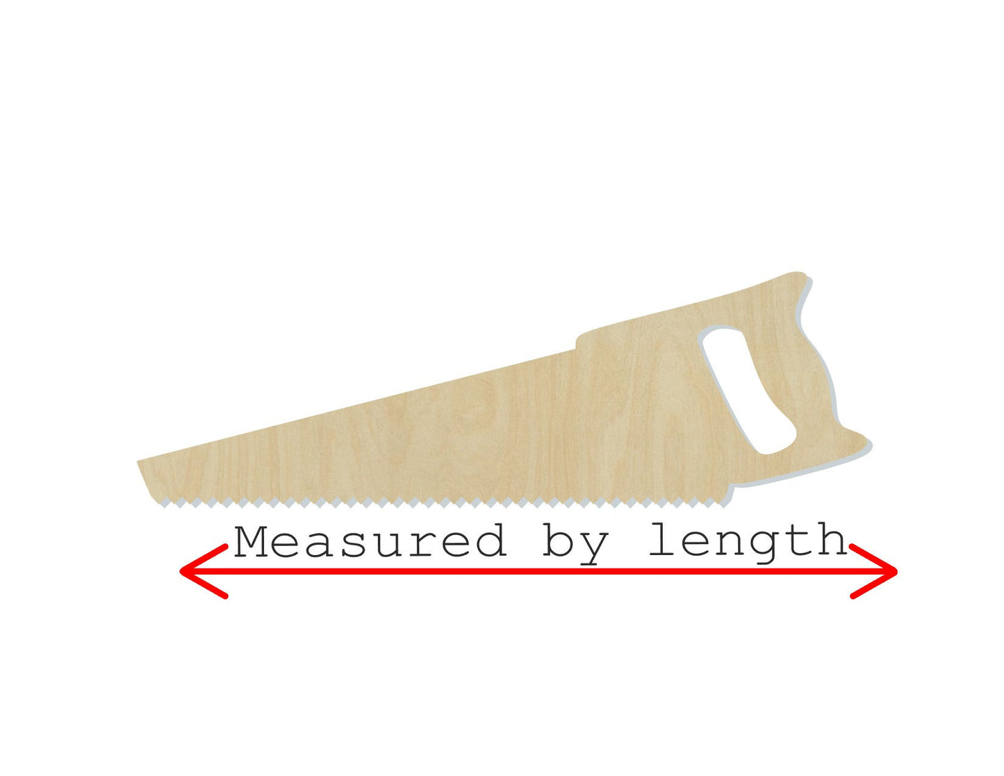 Saw wood shape wood cutouts Dad's Tools Father's Day Craft DIY paint kit #1962 - Multiple Sizes Available - Unfinished Wood Cutout Shapes