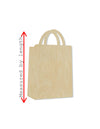 Shopping Bag wood shape wood cutouts Grocery Shopping DIY paint kit #1994 - Multiple Sizes Available - Unfinished Wood Cutout Shapes