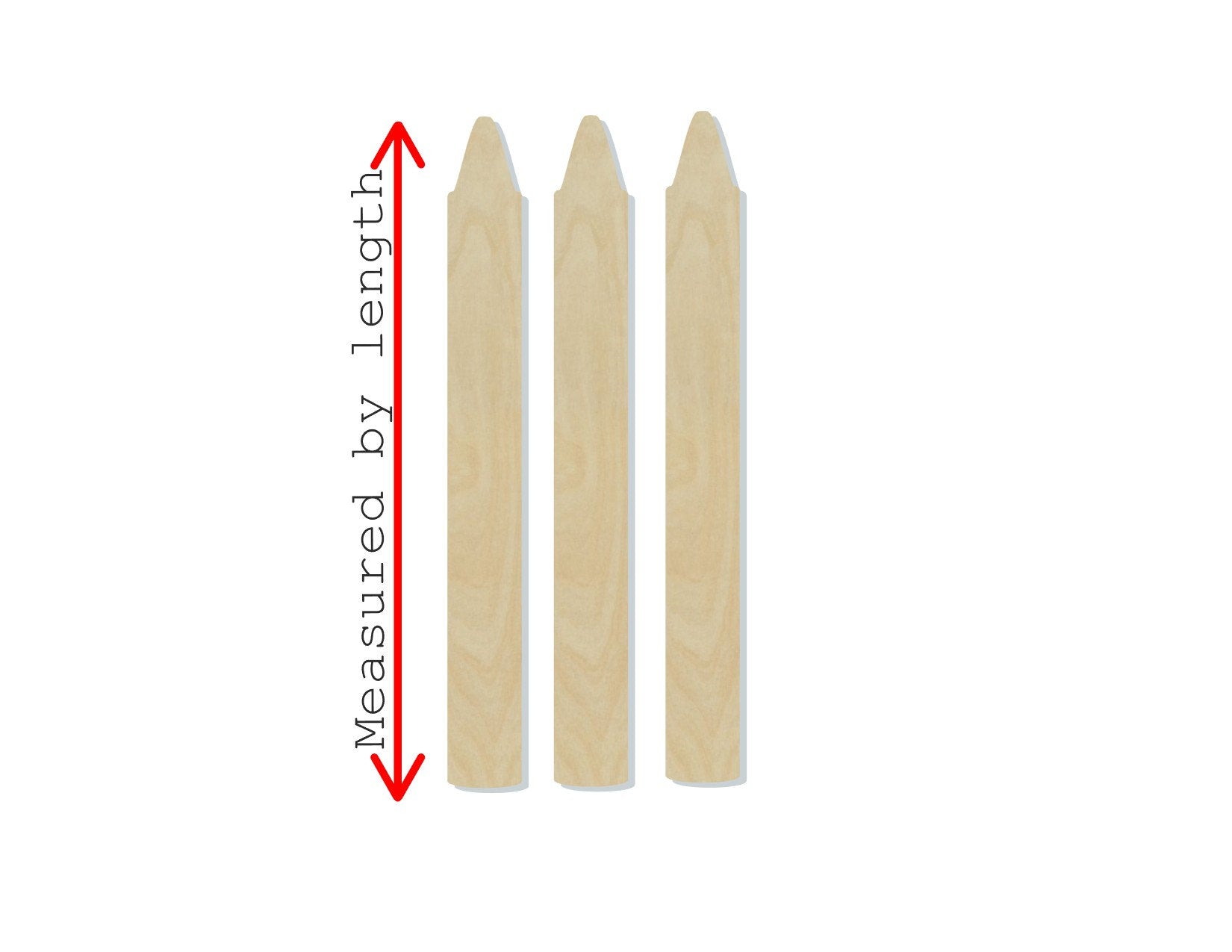 Crayons wood shape wood cutouts School Coloring DIY Paint kit #2021 - Multiple Sizes Available - Unfinished Wood Cutout Shapes