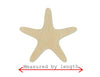 Starfish wood shape wood cutouts ocean animals sea life beach DIY Paint kit #2055 - Multiple Sizes Available - Unfinished Wood Cutout Shapes